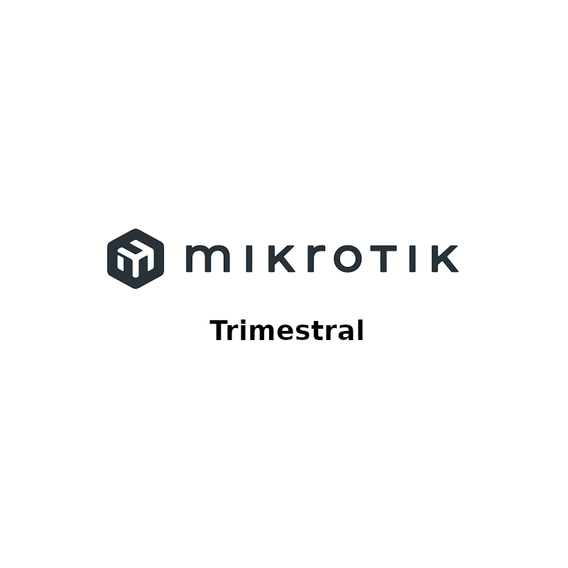 VPS Mikrotik 4GB RAM 4vCPU 10G HDD ROS 7.x L4 - Trimestral