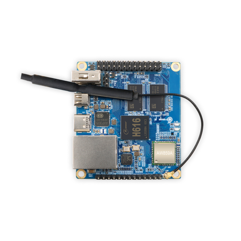 Orange Pi Zero2 Allwinner H616 64-bit Quad-core Cortex-A53 CPU