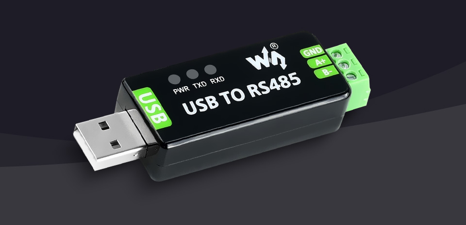 Características del convertidor USB a RS485